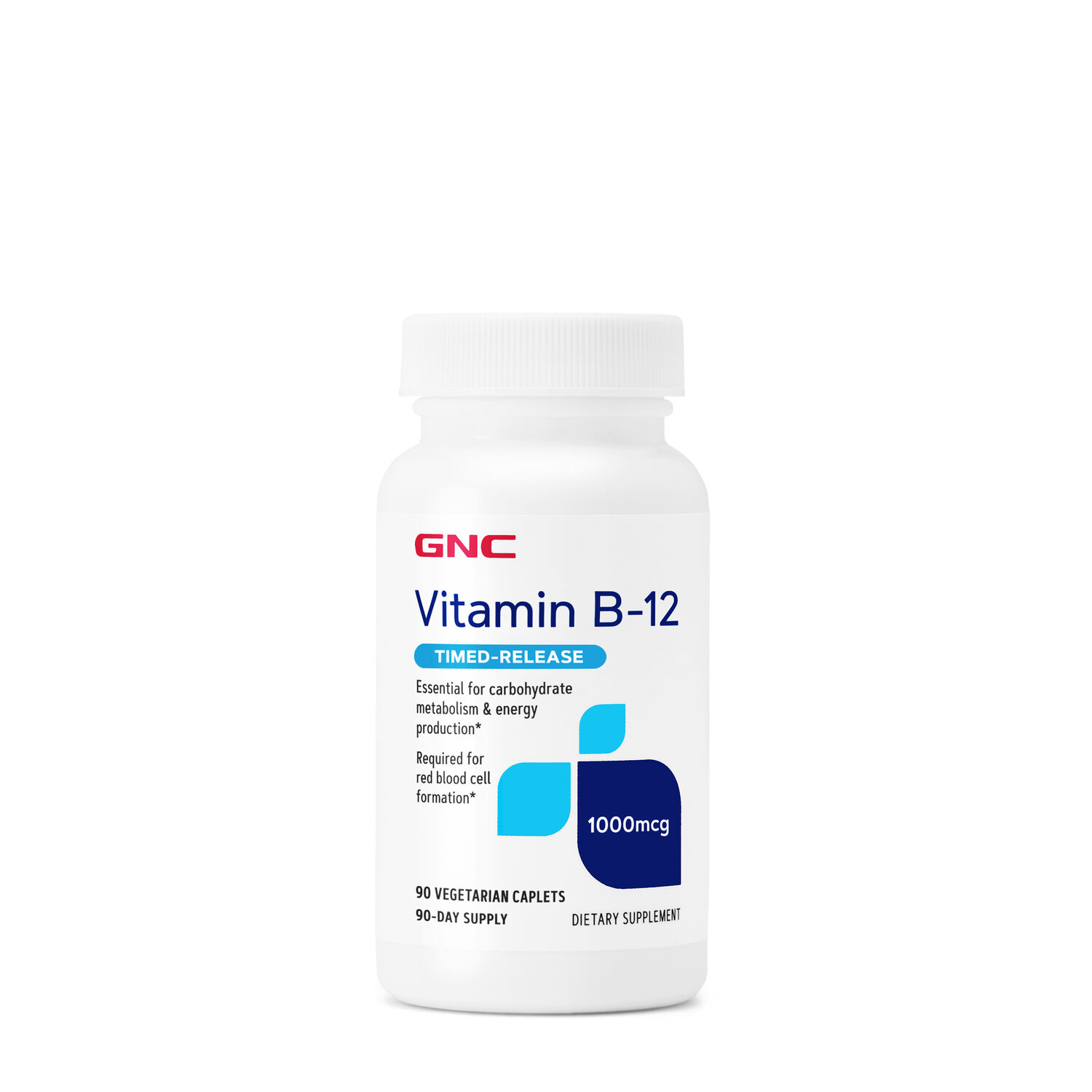 Gnc Vitamin B-12 1000Mcg 90Cap USA 